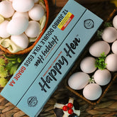 Farm Fields Happy Hen Jumbo Classic Eggs 12 Pcs