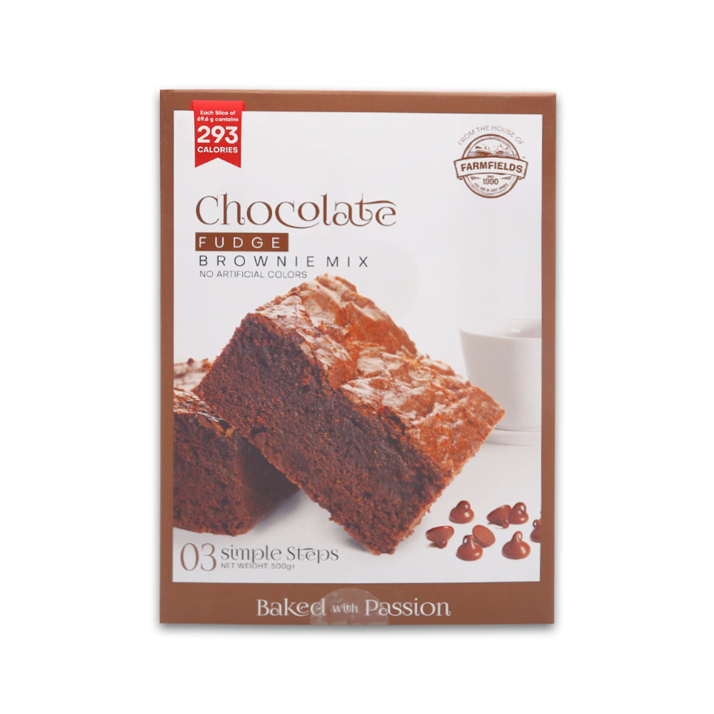 Farm Fields Chocolate Brownie Mix 500 Gm