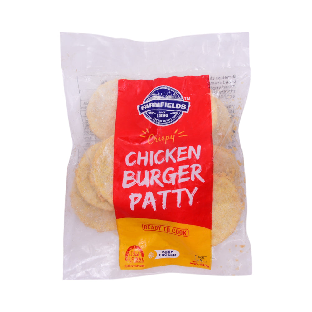 Farm Fields Chicken Patty 440 Gm