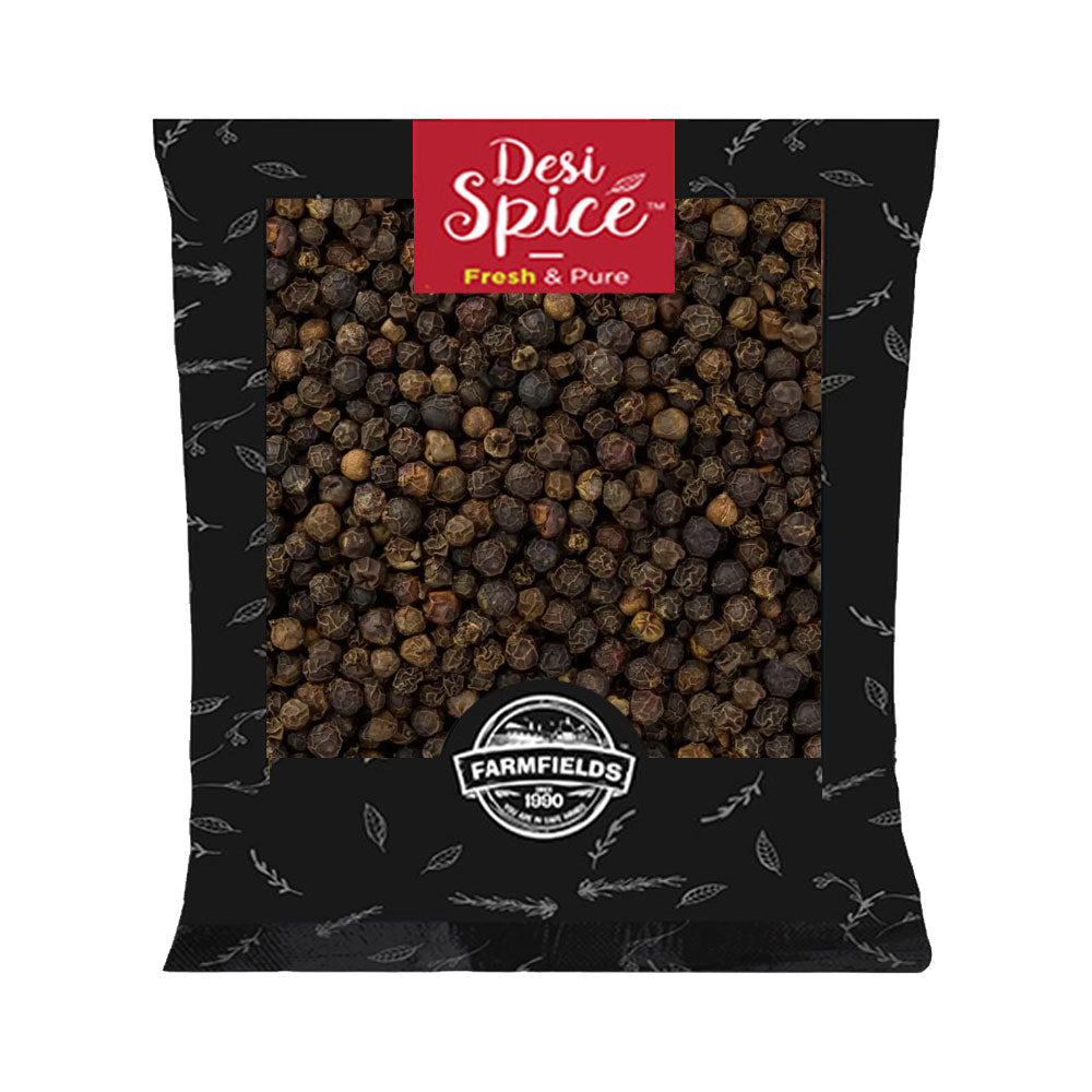 Farm Fields Desi Kali Mirch Whole 250Gm Pc