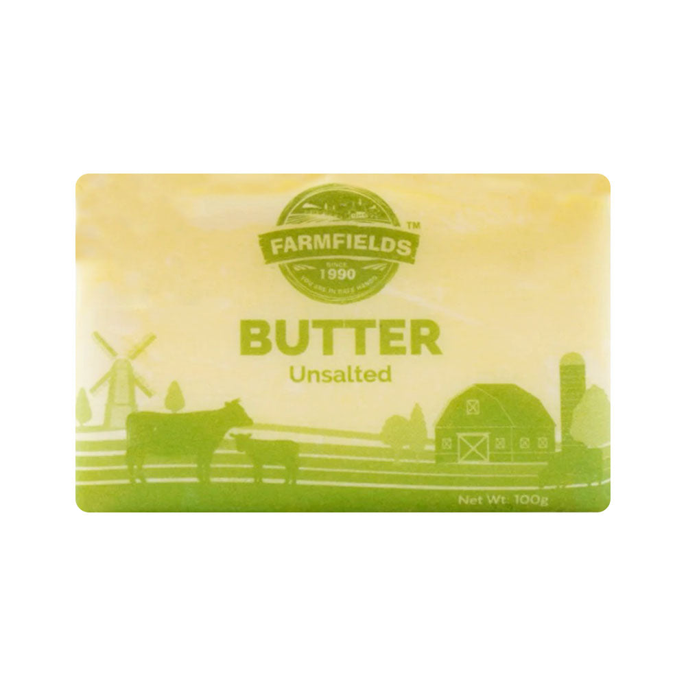 Farm Fields Un-Salted Butter 100 Gm