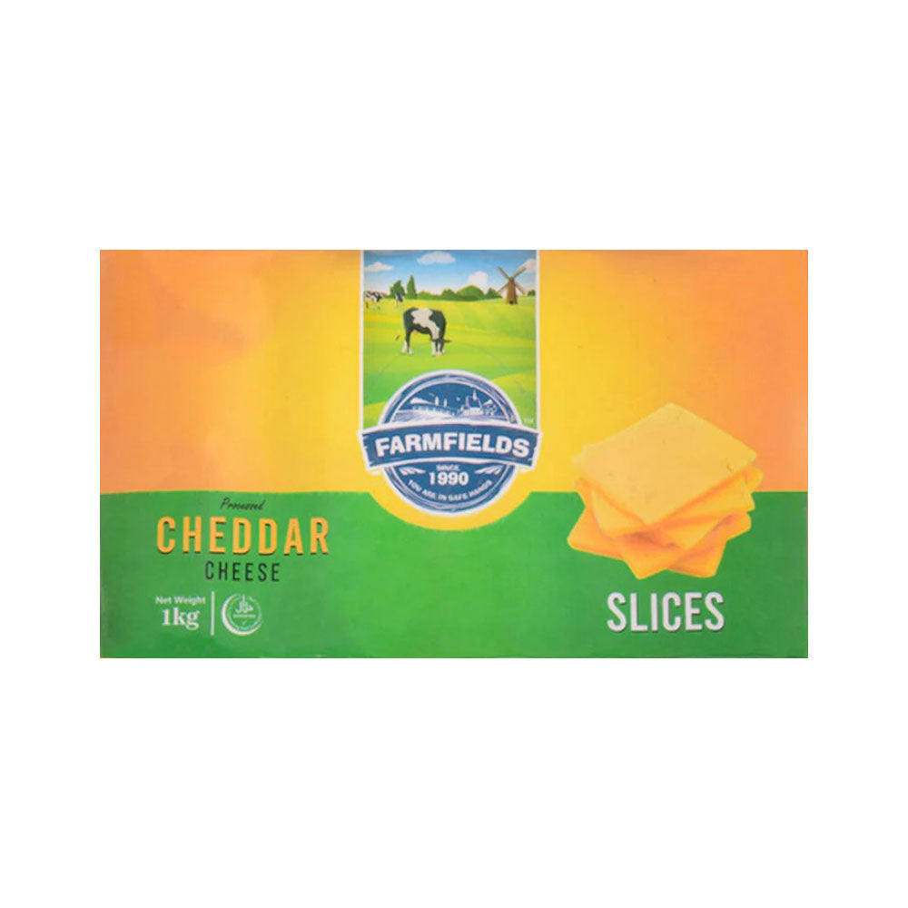 Farm Fields Cheddar Slices 1 Kg