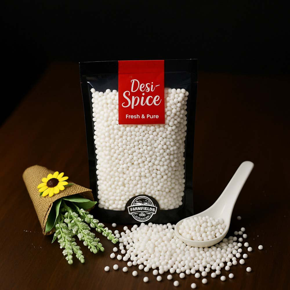 Farm Fields Desi Saagoo Daana 250Gm