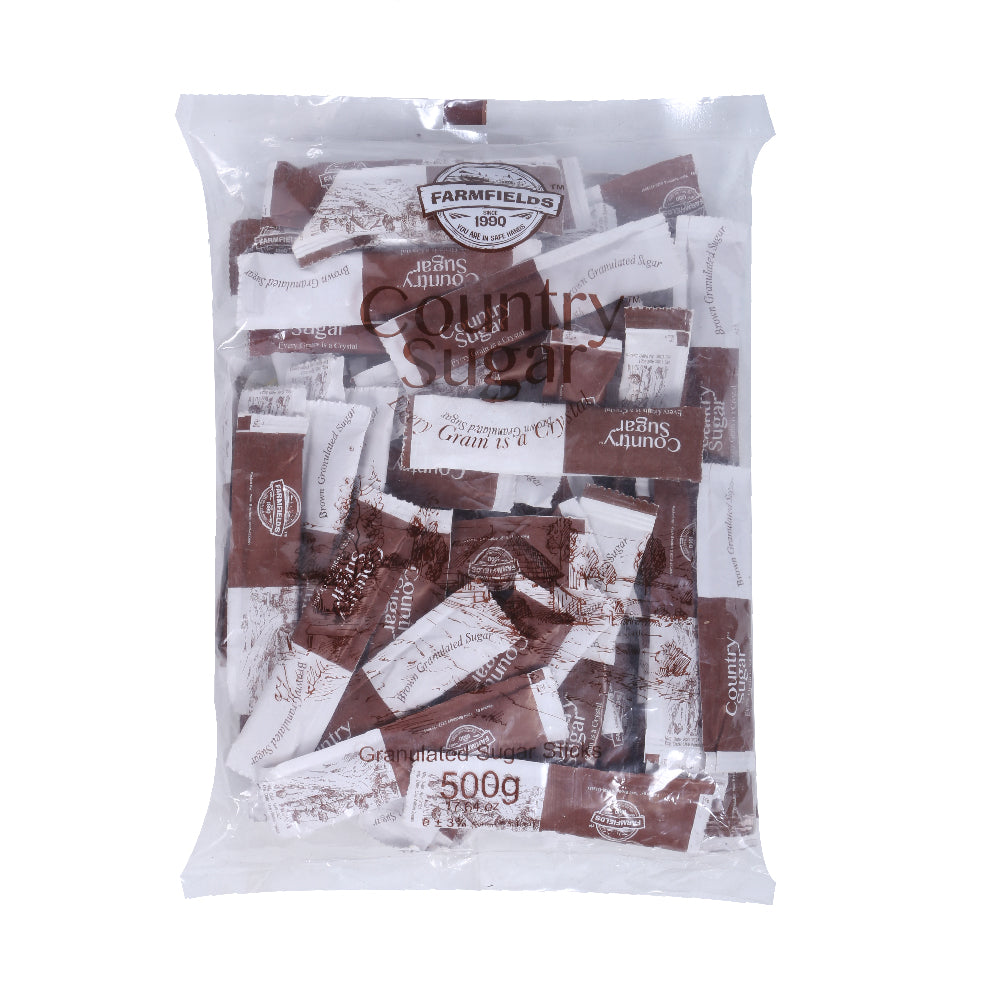 Ff Country Sugar Sachet Brown 500 Gm