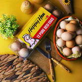 Farm Fields Happy Hen Desi Eggs 12 Pcs