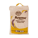 Ff Arome Basmati Rice Steam 3X 5 Kg - Yellow