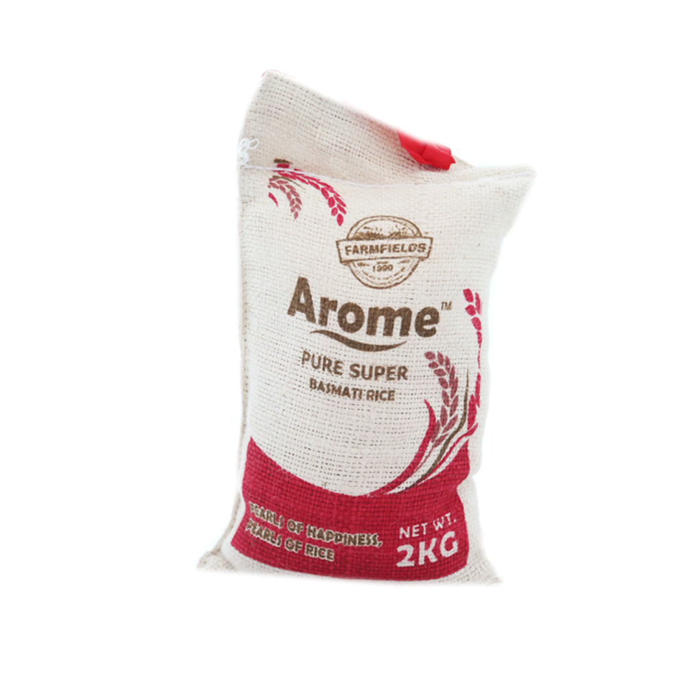 Ff Arome Super Basmati Rice Natural 2X 2 Kg - Red