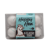 Ff Happy Hen Classic Eggs 6 Pcs