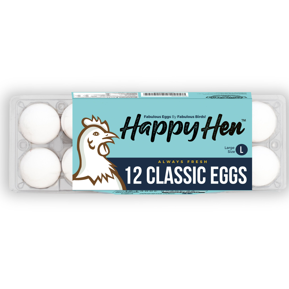 Ff Happy Hen Classic Eggs 12 Pcs